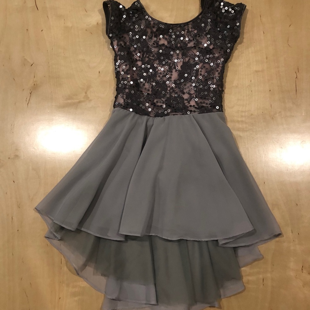 This is a Silvery Gray dress.